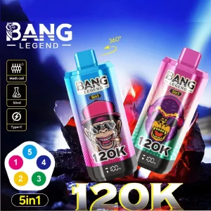 Bang Legend 120K Puffs of 5 IN 1