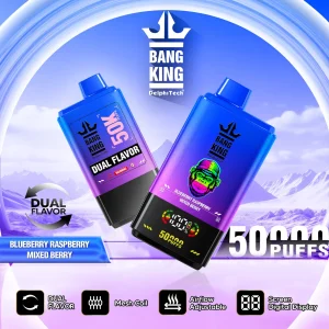 Bang King Dual Flavor 50000 Puffs of 2 IN 1