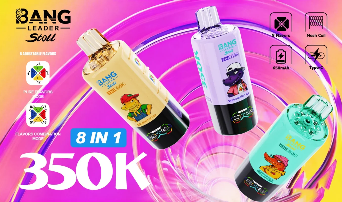 Bang Leader 350 000 Puffs 8IN1 - 8 chutí v jednom