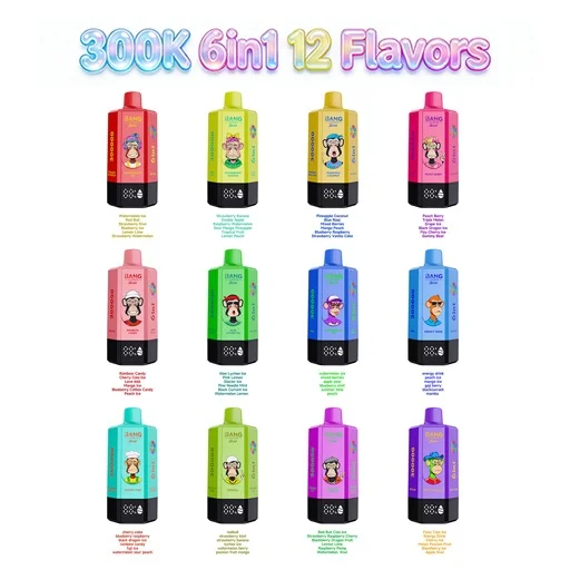 Bang Leader Stoll 300 000 Puffs 6U1 - 6 chutí v jednom