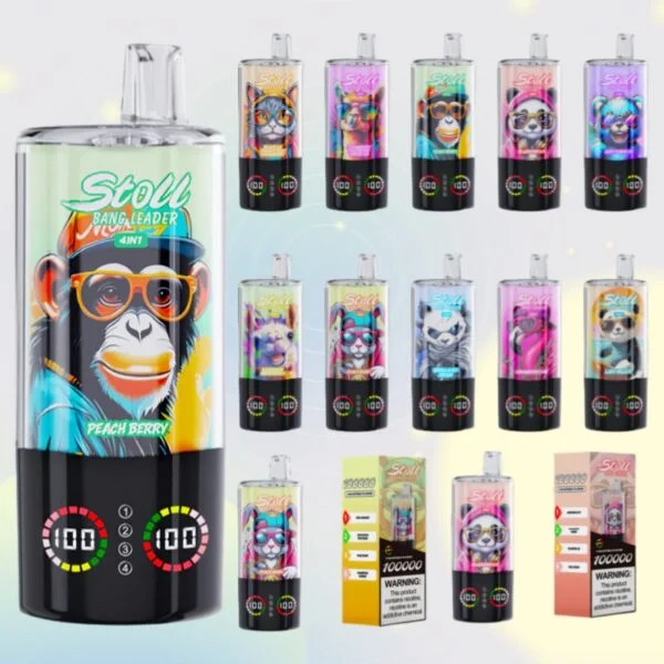 BANG Leader Stoll 100 000 Puffs 4U1 - 4 chute v jednom